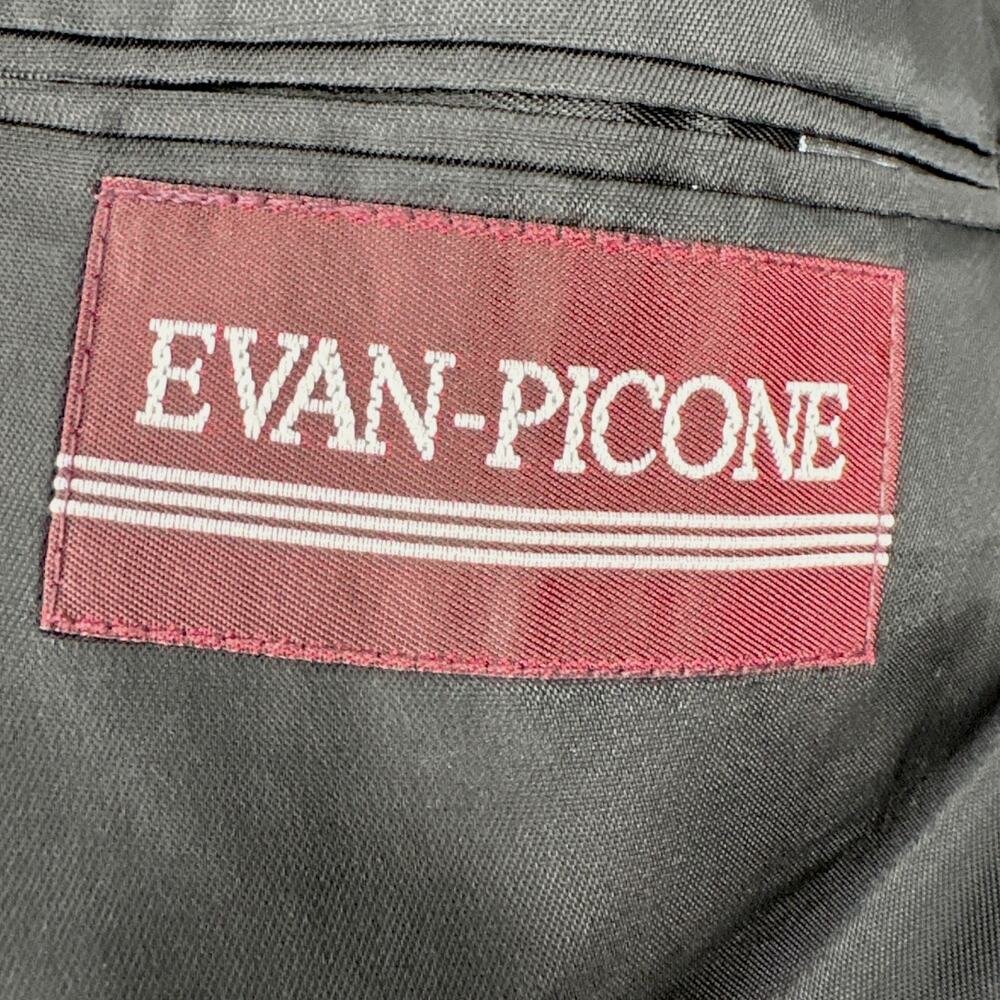 Evan Picone Black Two Button Closure Notched Lape… - image 3